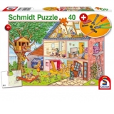 Puzzle 40 piese - Om bun la toate