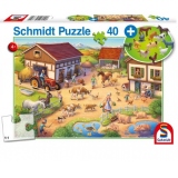 Puzzle 40 piese - Ferma