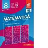 Matematica. Algebra, geometrie. Clasa a VIII-a. Consolidare. Partea a II-a (Editia a XI-a, revizuita, anul scolar 2022-2023)