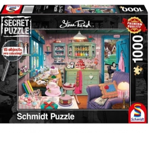 Puzzle Schmidt: Steve Read - Secret Puzzles - Camera bunicii, 1000 piese