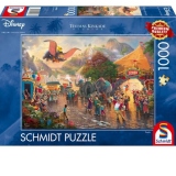 Puzzle Schmidt: Thomas Kinkade - Disney - Dumbo, 1000 piese