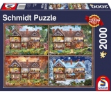 Puzzle Schmidt: Cele patru sezoane, 2000 piese