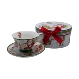 Set ceasca cafea de o persoana Santa, Portelan, 150 ml