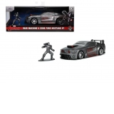 Masinuta metalica Ford Mustang scara 1:32 + figurina metalica War Machine