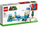 LEGO Super Mario - Set de extindere - Costum Mario Crio si Lumea Glaciara, 105 piese