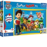 Puzzle Trefl Primo Super Shape XXL 104 piese - Patrula catelusilor