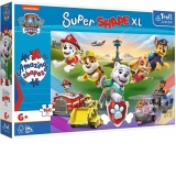 Puzzle Trefl Primo Super Shape XXL 160 piese - Patrula catelusilor