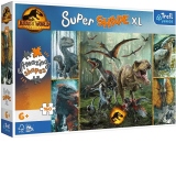 Puzzle Trefl Primo Super Shape XXL 160 piese - Dinozauri neobisnuiti