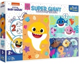 Puzzle Trefl Primo Super Giant 15 - Baby Shark