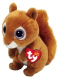 Plus TY 15cm Beanie babies veverita maro