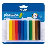 Plastilina 12 culori 140g MILAN