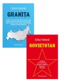 Pachet Erika Fatland (2 carti): 1. Granita; 2. Sovietstan