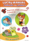 Lucru manual - Animale din padure 70 abtibilduri