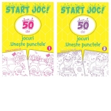 Pachet Start joc! 50 de jocuri Uneste punctele (2 volume)