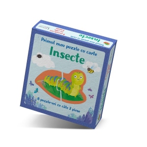 Primul meu puzzle cu carte. Insecte (Usborne)