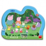 Puzzle cu rama - Peppa Pig (25 piese)