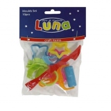 Matrita pentru plastilina Luna, set 10 buc