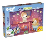 Puzzle de colorat - Bluey si ora de povesti (24 piese)