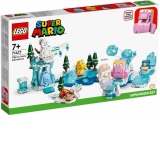 LEGO Super Mario - Set de extindere - Aventuri in zapada cu Fliprus