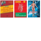 Pachet Barrons Admitere la medicina (3 carti): 1. Barrons Anatomie si fiziologie umana pentru admitere la facultatile de medicina; 2. Teste-grila Anatomie si fiziologie umana. Admiterea 2023 la universitatile de medicina; 3. Anatomia si fiziologia omului