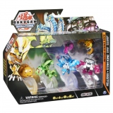 Bakugan S4 Pachet Starter 4 piese Nillious, Titan King, Hydorous, Blitz Fox