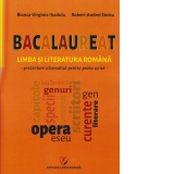 Bacalaureat. Limba si literatura romana. Prezentare schematica pentru proba scrisa