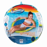 Swimways  Scaun Plutitor Spring Float Papasan Albastru cu Verde