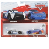 Cars3 Set 2 Masinute Metalice Harvey Rodcap si Barry Depedal