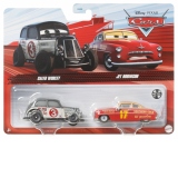 Cars3 Set 2 Masinute Metalice Caleb Worley si Jet Robinson