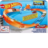 Hot Wheels Circuit Rapid cu Lansator si Masinuta Exclusiva