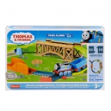 Thomas Set de Joaca cu Locomotiva Push Along Thomas si Accesorii