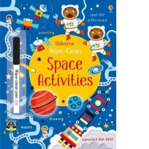 Wipe-Clean Space Activities