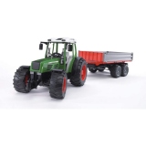 Bruder - Tractor Fendt 209 S Cu Remorca Basculabila