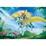 Playmobil - Crystal Fairy cu Unicorn