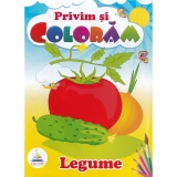 Privim si coloram. Legume