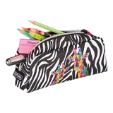 Penar tip etui, 1 compartiment, motiv Wild Neon