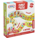 Puzzle de podea dublu - Alfabet si Numere