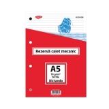 Rezerva caiet mecanic A5 50 file DACO, Dictando