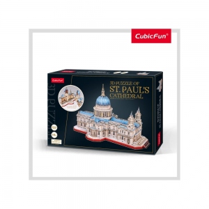 Cubic Fun - Puzzle 3D Catedrala St. Paul (Nivel Complex 643 Piese)