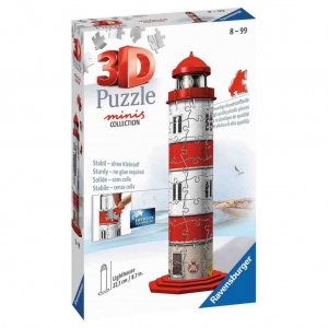 Puzzle 3D Mini Lighthouse, 54 Piese