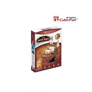 Cubic Fun - Puzzle 3D Nava Santa Maria 113 Piese