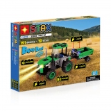 Jucarie - Seturi de constructie cu lumini si sunete Stax - Tractor