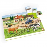 Puzzle Ferma Hubelino (35 piese)