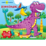 Carte cu puzzle - Dinozauri