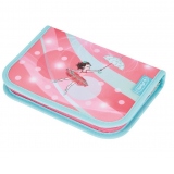 Penar echipat, 31 piese, cu 2 clape, dimensiune 14 x 20,3 x 3,5 cm, motiv Ballet Love