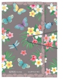 Dosar mapa EOTG A4, motiv Ladylike Butterflies