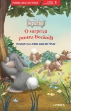 Disney Iepurasi. O surpriza pentru Bocanila. Povesti cu litere mari de tipar (Nivelul 1)