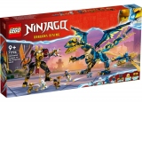 LEGO Ninjago - Dragonul Elemental vs. Robotul Imparatesei