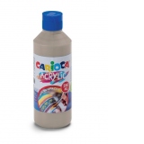 Acuarele acrilice tempera Carioca 250 ml (culoare argintiu)