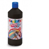 Acuarele acrilice tempera Carioca 500 ml (culoare negru)